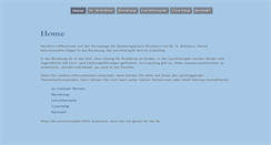 Desktop Screenshot of beratungspraxis-elmshorn.de